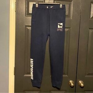 Abercrombie Kids Boys Sweatpants. Navy Blue SZ 15/16